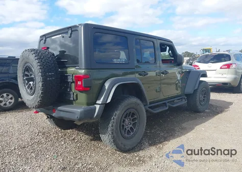 2022 Jeep Wrangler Unlimited Rubicon 4X4 из США, поврежденный, VIN 1C4JJXFGXNW158543